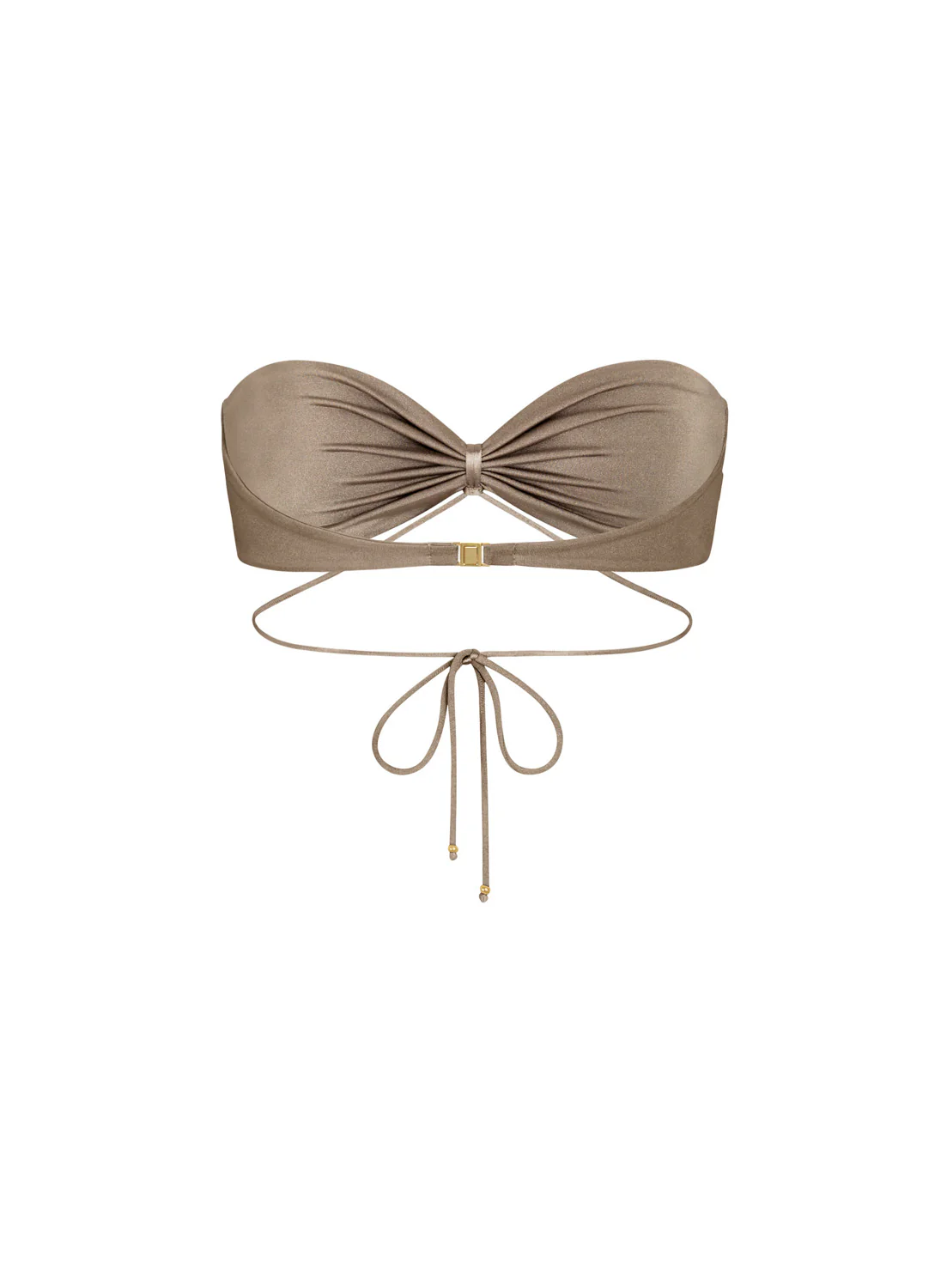 Nia Bandeau Top Latte - Image 12